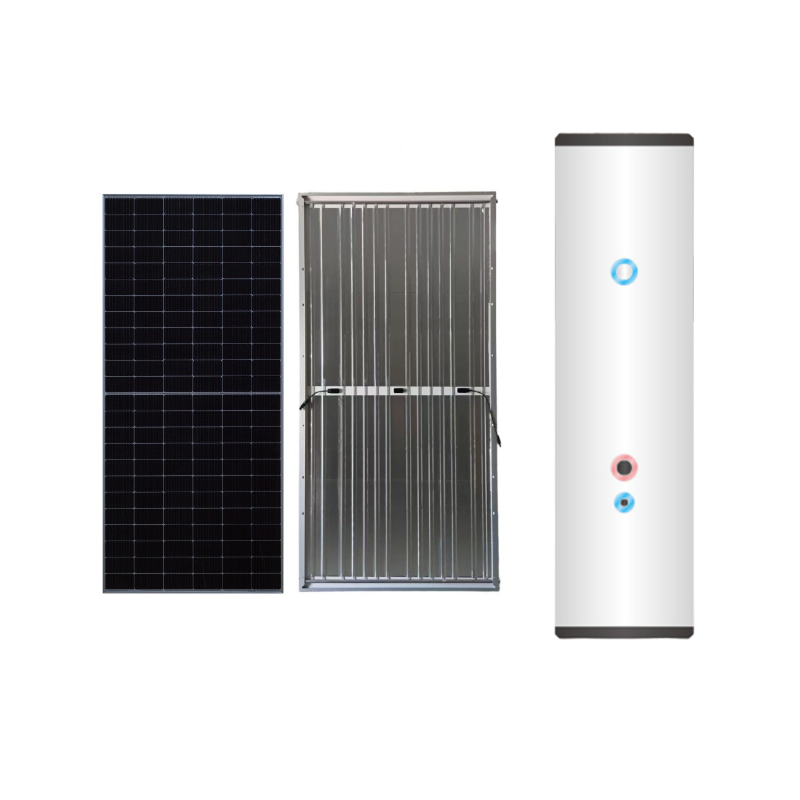 Balcony PV/T hot water system